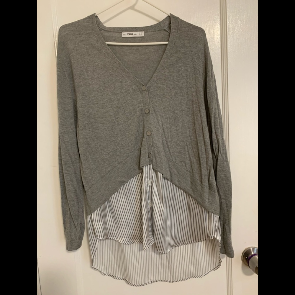 Zara flowy top